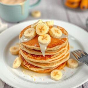 Bacon and scrambled egg on toast